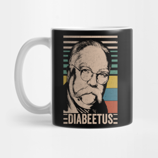 Diabeetus Mug - Diabeetus / Wilford Brimley - Vintage Style Design by LMW Art